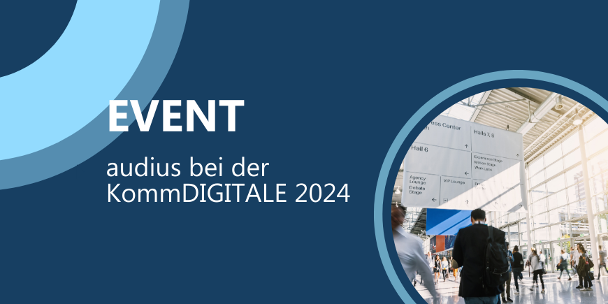 audius bei der KommDigitale 2024